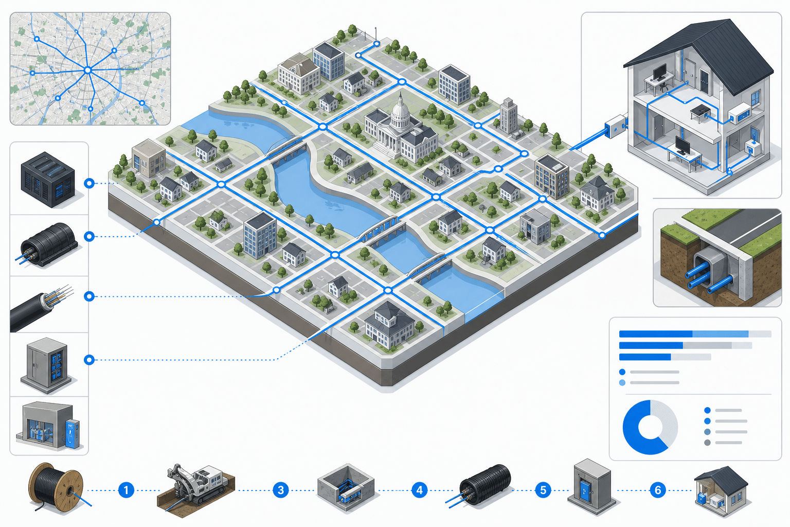 Fiber Optic Cabling Installation in St. Paul and Minneapolis: Costs and What to Expect 1 fiber optic cabling installation st. paul mn data illustration