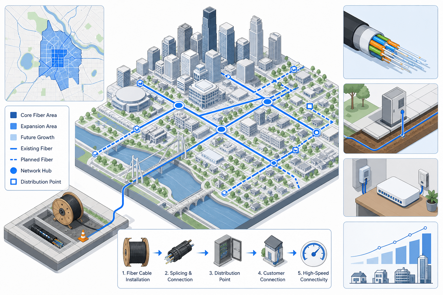 Fiber Optic vs. Copper Cabling for Minneapolis Businesses in 2026 1 fiber optic installation minneapolis mn data illustration
