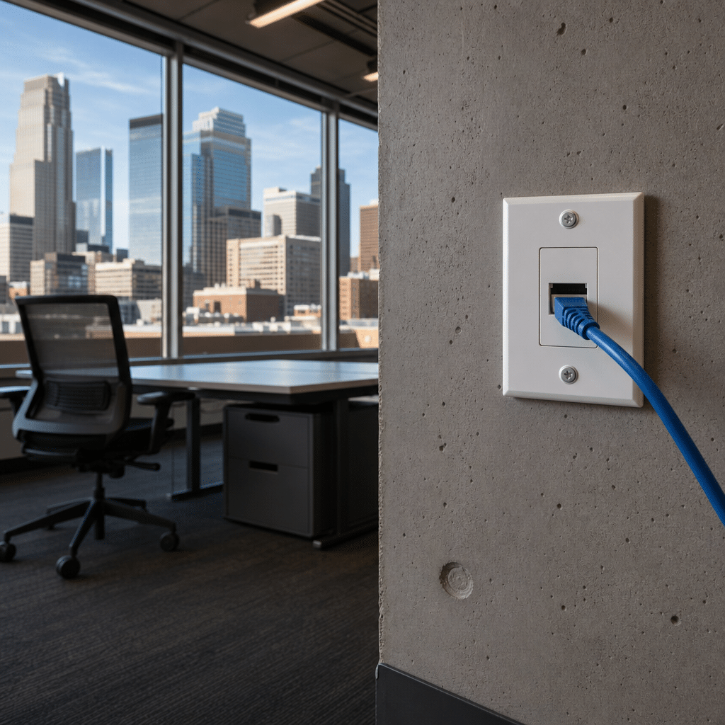 Ethernet Plug in Wall Minneapolis: Options, Costs, and Who to Call 2 ethernet plug in wall section break