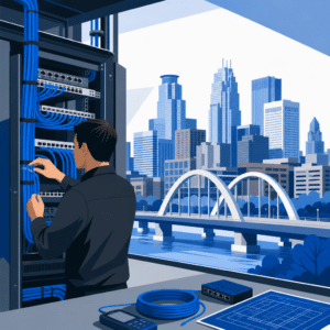 Blog 2 network cabling installation minneapolis mn hero image