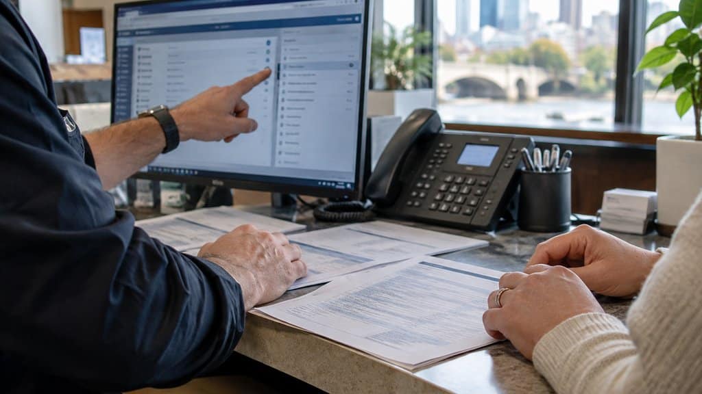 What to Ask a Business Phone System Installer in Minneapolis, MN 3 installer training business owner on phone system